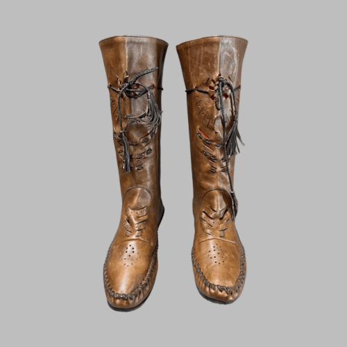 Bottes Cuir Veritable