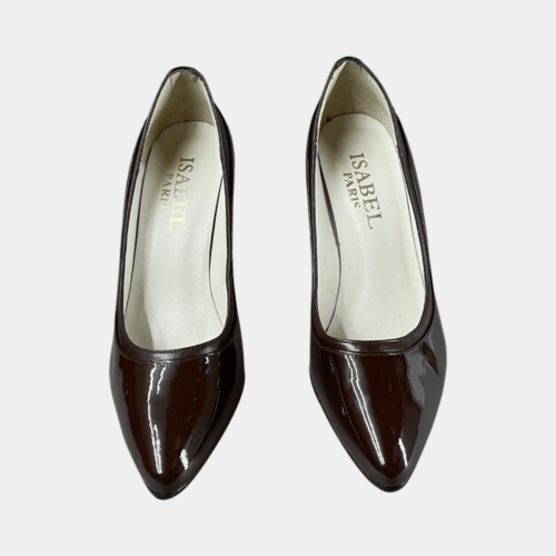 Escarpin isabel paris leather upper